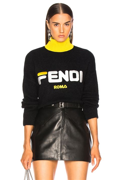 fendi seeater|Fendi oversized sweater.